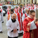 Niedziela Palmowa Młodych: procesja do katedry - cz. 2