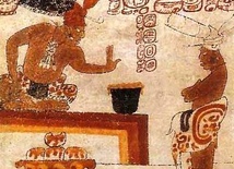 Czekolada jest dziełem Olmeków - ludu mezoamerykańskiego, który wyginął co najmniej 400 lat przed Chrystusem