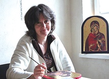  Katarzyna Kobuszewska popularyzuje sztukę pisania ikon 