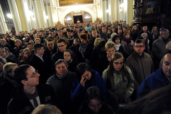 Droga Krzyżowa w centrum Radomia