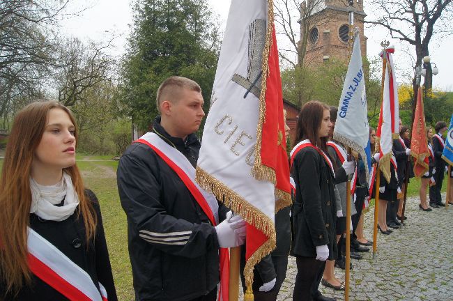 Uroczystości katyńskie w Ciechanowie