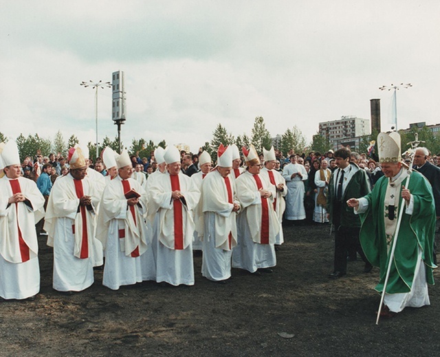 Msza św. w Koszalinie