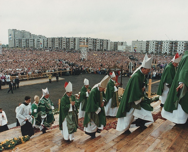 Msza św. w Koszalinie