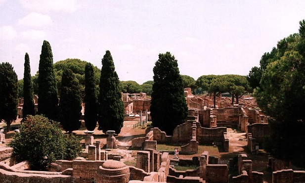 Starożytna Ostia większa niż Pompeje