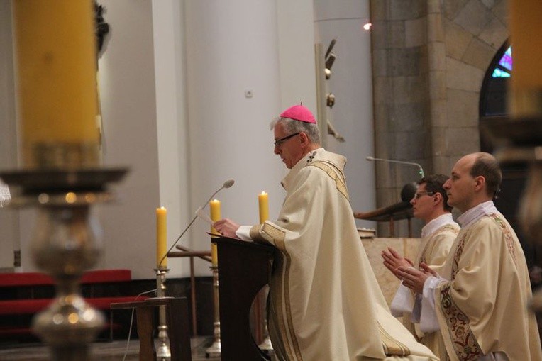 Msza św. Krzyżma w Katowicach