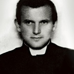 Ksiądz Karol Wojtyła w 1946 r.,  niedługo po święceniach kapłańskich