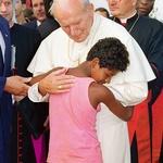Październik 1991 r., w czasie pielgrzymki do Brazylii