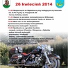 Motocyklowy Zlot Wilkowyjski, Tychy, 26 kwietnia