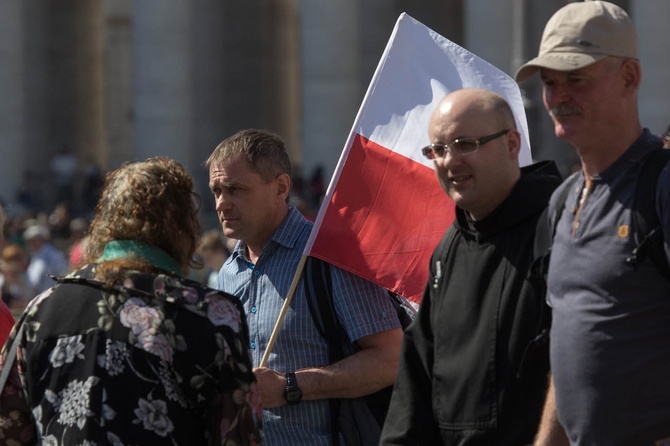 Coraz więcej Polaków na Placu św. Piotra