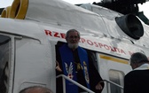 Prezentacja papieskiego śmigłowca