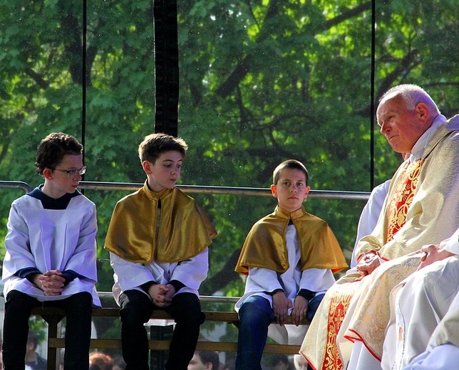 Dziękczynienie w parku Moczydło