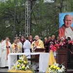 Uroczystość z okazji kanonizacji papieży w Kutnie