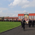 Przemarsz strażaków na cześć papieży