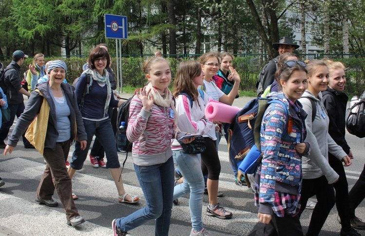 W tym roku pielgrzymi pójdą z Hałcnowa do Łagiewnik w czterech grupach