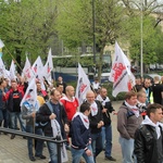 Demonstracja górników