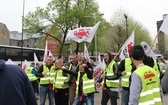 Demonstracja górników