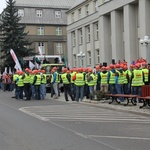 Demonstracja górników