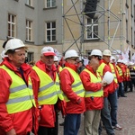 Demonstracja górników