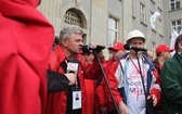 Demonstracja górników