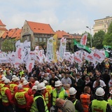 Demonstracja górników