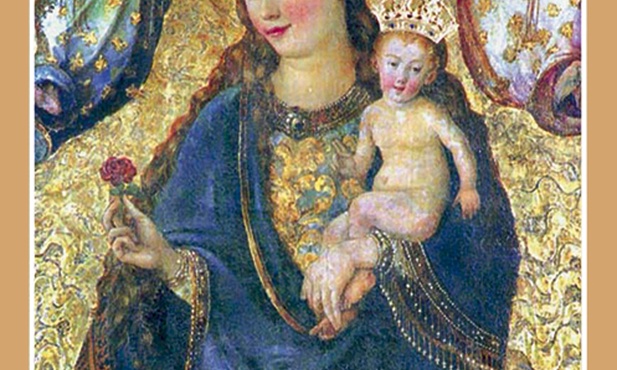 Matka Boża Pięknej Miłości, Madonna z Różą