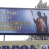 Ewangelizacyjny billboard pojawił się naprzeciw CH Sarni Stok w Bielsku-Białej