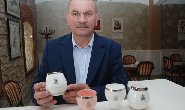 Takie naczynko otrzymał papież