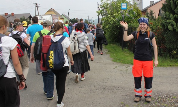 I jak tu się nie uśmiechnać do takiej "maltanki" nawet jeśli nos już wpada w asfalt ze zmęczenia?