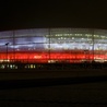 Stadion na biało i czerwono