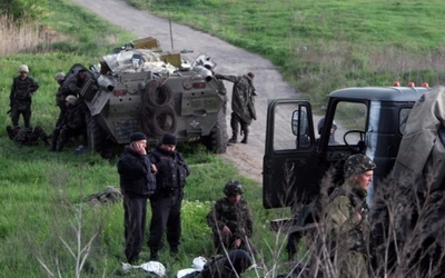 Antyterroryści odbili budynek SBU  