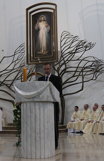 Msza św. pielgrzymów w łagiewnickim sanktuarium