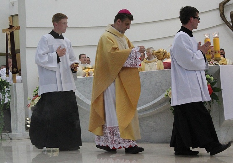 Msza św. pielgrzymów w łagiewnickim sanktuarium