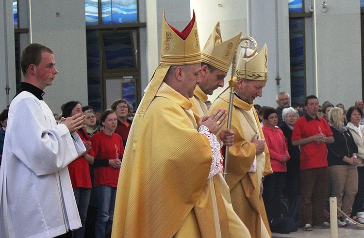 Msza św. pielgrzymów w łagiewnickim sanktuarium