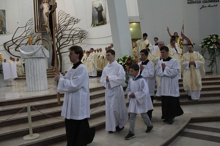 Msza św. pielgrzymów w łagiewnickim sanktuarium