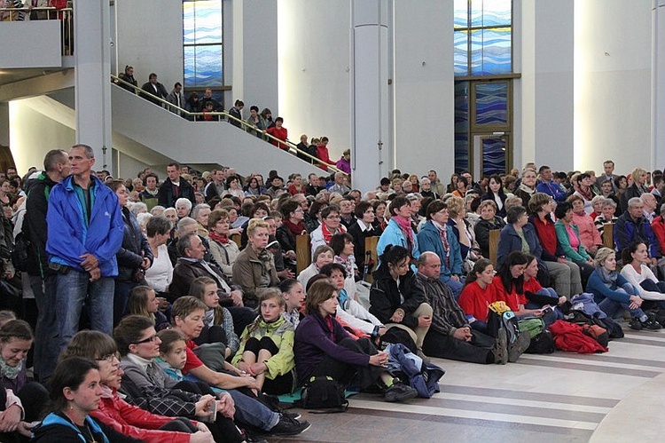 Msza św. pielgrzymów w łagiewnickim sanktuarium