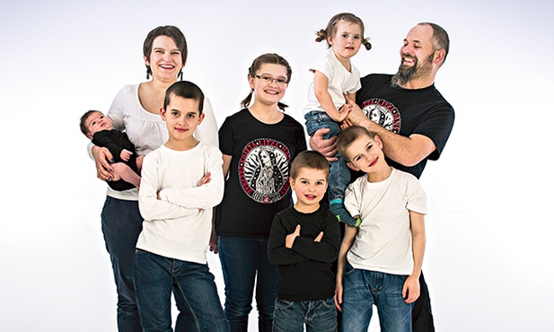   Rodzina z Lublina, która stała się twarzą zjazdu