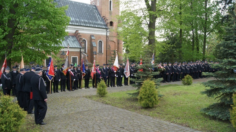 Strażacy w Sanktuarium MB Głogowieckiej