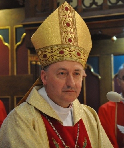 Bp Andrzej Jeż w Szczepanowie