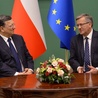 Prezydent Komorowski spotkał się z Barroso