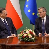 Prezydent Komorowski spotkał się z Barroso