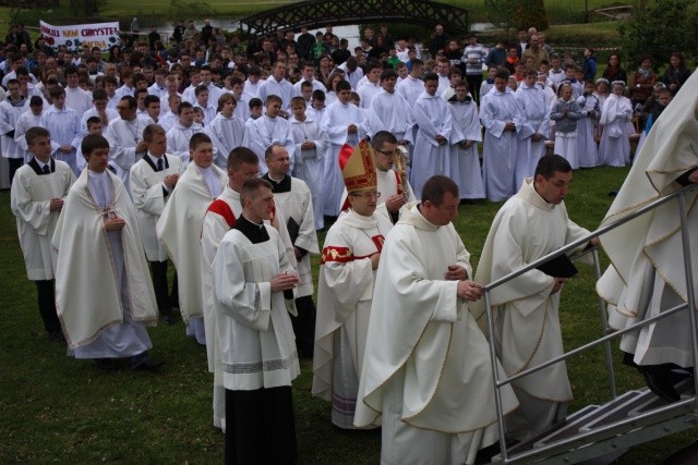 Ministranci w Paradyżu