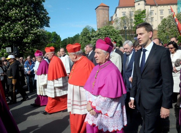 Procesja z Wawelu na Skałkę