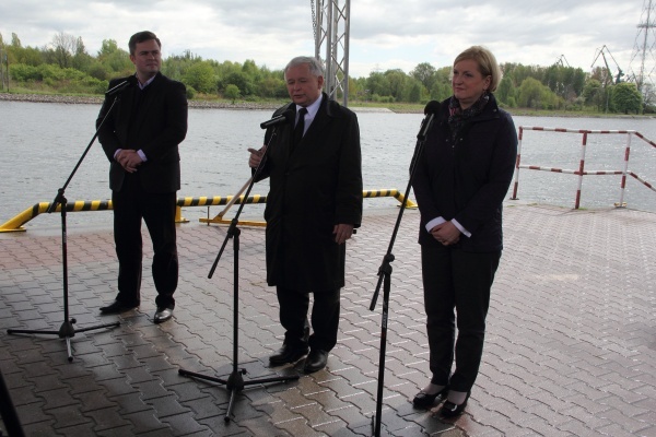 Konferencja prasowa Jarosława Kaczyńskiego