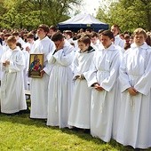 Na pielgrzymkę ministranci przybyli z rodzicami, opiekunami i ponad 80 kapłanami