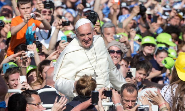 Włoskie szkoły świętowały z Franciszkiem