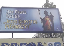  Pierwszy billboard ewangelizacyjny pojawił się także w Bielsku-Białej