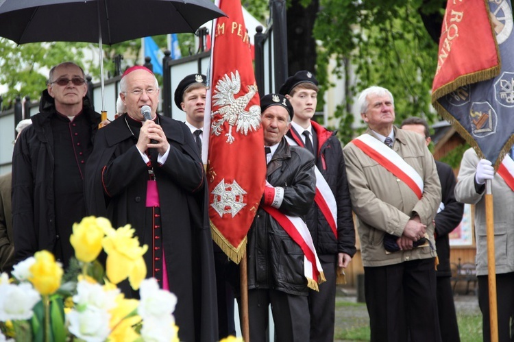 Uroczystości trzeciomajowe w Łowiczu