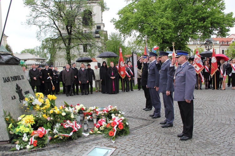 Uroczystości trzeciomajowe w Łowiczu