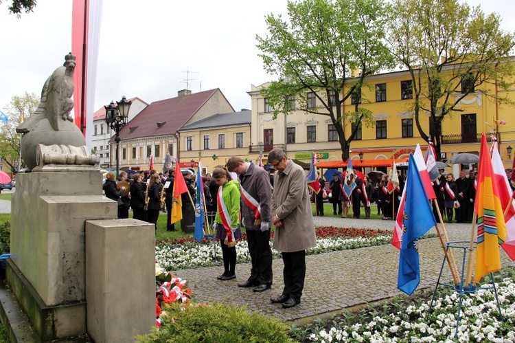 Uroczystości trzeciomajowe w Łowiczu