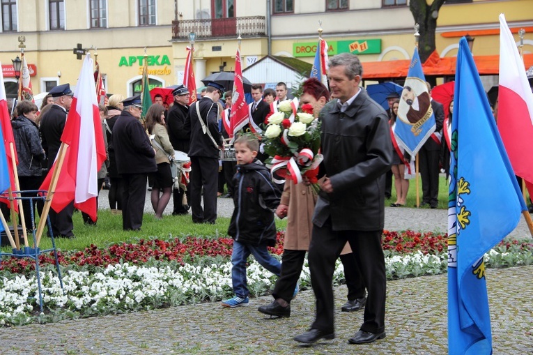 Uroczystości trzeciomajowe w Łowiczu